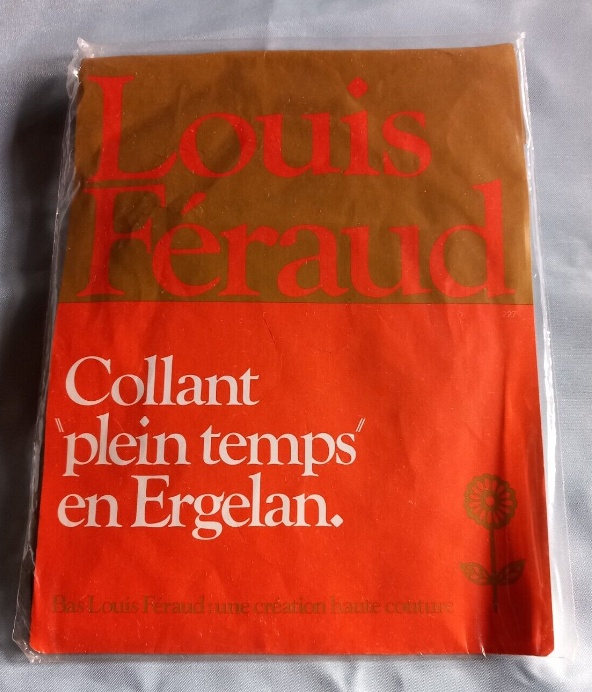 Louis Féraud Vintage Tights Size M anthracite collant strumpfhose