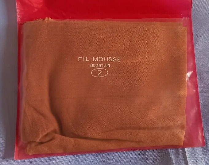 DV Bas nylon avec Couture T2 Medium Marron Nylons Calze Strumpfe