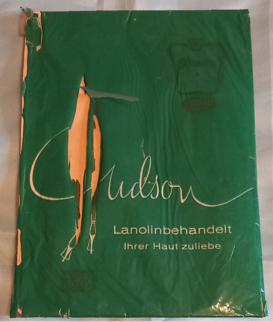 Hudson Bas Nylon Couture de Allemagne Perlon Nylon Taille 1 Small Strumpfe Calze