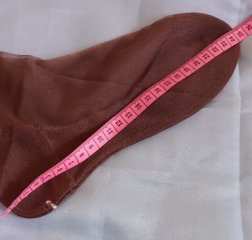 Ragno Bas Nylon avec Couture Nylons Seamed Stockings Taille 2 Size Medium Marron calze strumpfe